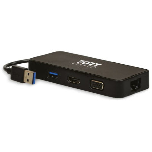 Port Europe, Docking USB 3.0 Travel 2 X 2K
