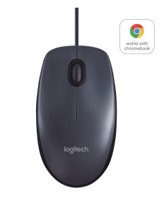 Logitech, B100 Optical Mouse - Black