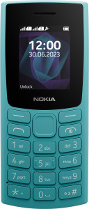 Nokia, 105 2G D.Sim - Cyan