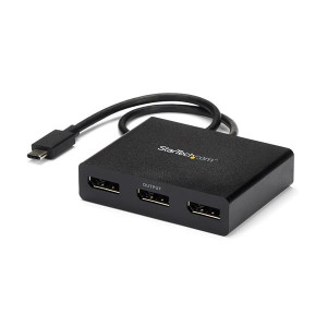 Startech, MST Hub - 3 port USB C DisplayPort Hub