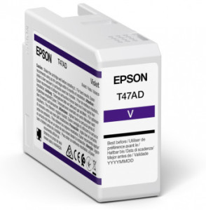 Epson, T47AD Violet Pro10 Ink Cartridge 50ml