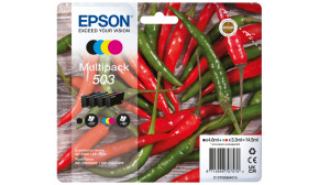 Epson, 503 Ink  Multipack 4.6ml + 3 x 3.3ml