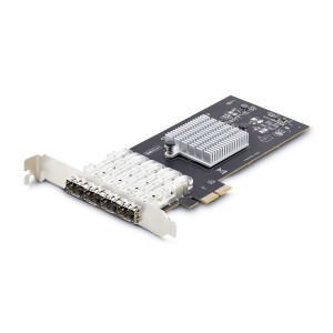 Startech, 4-Port 1GbE SFP PCIe Network Card NIC