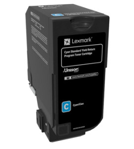 Lexmark, 74C2SC0 Cyan Toner