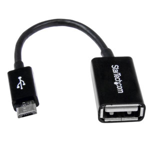 Startech, 4in Micro USB to USB OTG Host Adpt