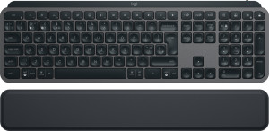 Logitech, MX Keys S Graphite UK - BT Plus Palmrest