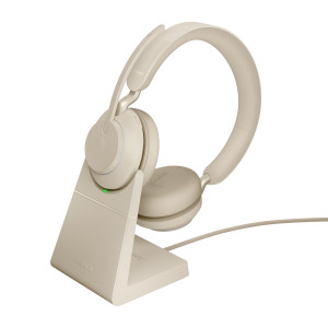 Jabra, Evolve2 65 USB-C UC Stereo Stand Beige