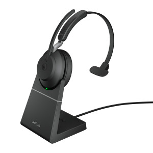 Jabra, Evolve2 65 USB-A Teams Mono Stand Black