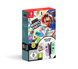 Nintendo, Joy-Con (Pastel)+Super Mario Party (DLC)