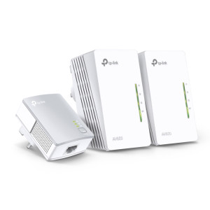 TP-Link, AV600 P-line Uni Wi-Fi Re 2 Ports Kit
