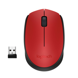 Logitech, M171 Wireless Mouse Red