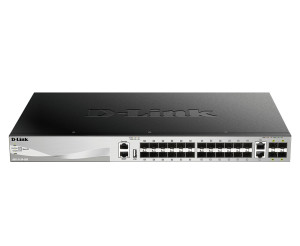 D-Link, 24 SFP ports L3 Stackable Gb Switch