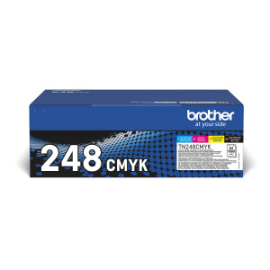 Brother, TN248VAL CMYK 1.000 Pages Each Toner