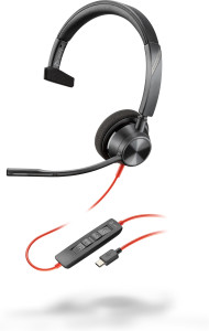 HP Inc, Poly Blackwire 3310 USB-C Headset
