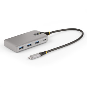 Startech, 4-Port USB-C Hub with USB-C Video Output