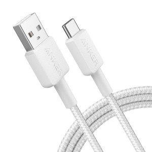 Anker, 322 USB-A- USB-C Cable Nylon 1.8M White