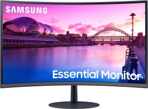 Samsung, 27" Ful lHD Curved Monitor & Speakers