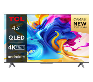 TCL, 43" QLED TV 4k Ultra Smart Android
