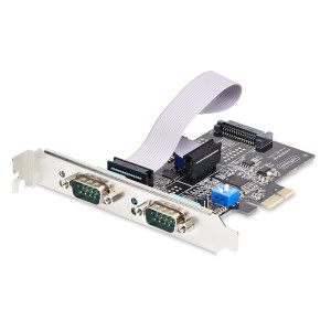 Startech, 2-Port Serial PCIe Card RS232/422/485