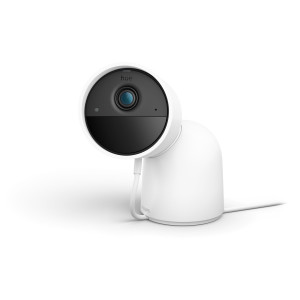 Secure wired camera with des