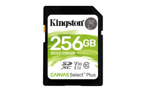 Kingston, FC 256GB CS Plus C10 UHS-I SD XC