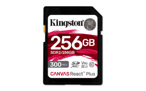 Kingston, FC 256GB Canvas React Plus SD