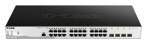 D-Link, 24-Port PoE 4-Port  Gbps SFP Port Switch