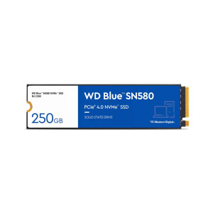 WD, SSD Int 500GB Blue SN580 PCIE G4 M.2