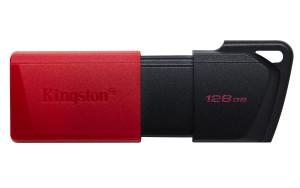 Kingston, FD 128GB ExodiaM USB3.2 DataTrav Blk&Red