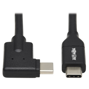 Tripp Lite, 0.3M USB-C CABLE USB 3.2 GEN 1 RT ANGLE