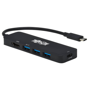 Tripp Lite, USB C Multiport Adapter HMDI 3 USB-A Hub