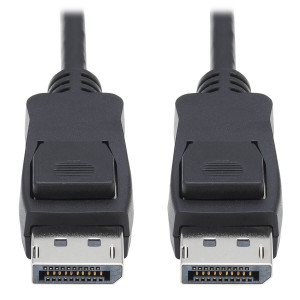 Tripp Lite, DSPLYPRT CBL Latch Connect 8K BLK 0.91 M
