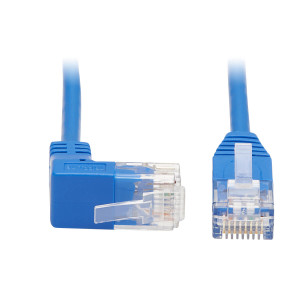 Tripp Lite, Cat6 Cable Up Angle Slim M/M Blue 6.09M
