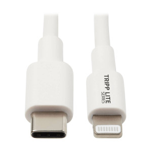 Tripp Lite, USB-C Lightning Charging Cable WHT 0.91M