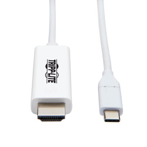 Tripp Lite, USB C HDMI Adapter Cable M/M White 1.83m