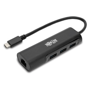 Tripp Lite, USB C Multiport Hub Adapter 3 USB-A Gbe