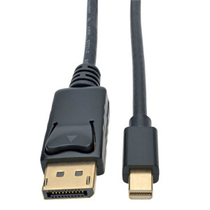Tripp Lite, MINI DP TO DP ADAPTER 4K M/M BLACK 0.91M