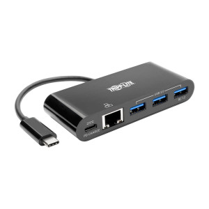 Tripp Lite, USB C Docking Station Hub GBE USB-A