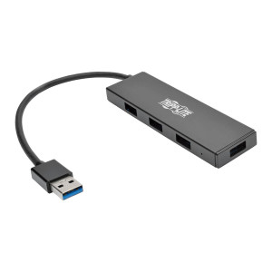 Tripp Lite, 4PT Portable Slim USB 3.0 Hub w/ Cable