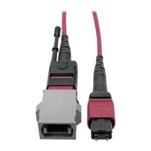 Tripp Lite, MTP/MPO BASE-8 FIBER ADAPTER OM4 C TO B