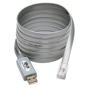 Tripp Lite, USB-RJ45 Cisco Serial Rollover Cable 6ft