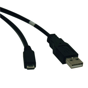 Tripp Lite, USB 2.0 A to Micro-B Device Cable - 3 ft