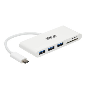 Tripp Lite, 3-PORT USB-C TO USB-A HUB SD/MCC READER