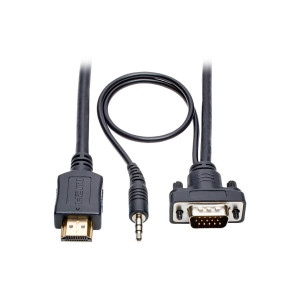 Tripp Lite, HDMI to VGA +Audio Converter Cable 0.91M