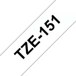 Brother, TZE151 Black On Clear Label Tape