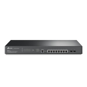 Managed Switch with 8-Port PoE+