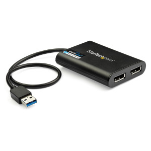 Startech, Adapter USB to Dual DisplayPort 4K 60Hz