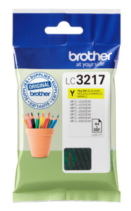 Brother, LC3217Y Yellow 550 Pages Ink