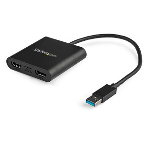 Startech, USB to Dual HDMI Adapter - 4K