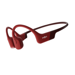 Shokz, OpenRun Red Bone Conduction Headset